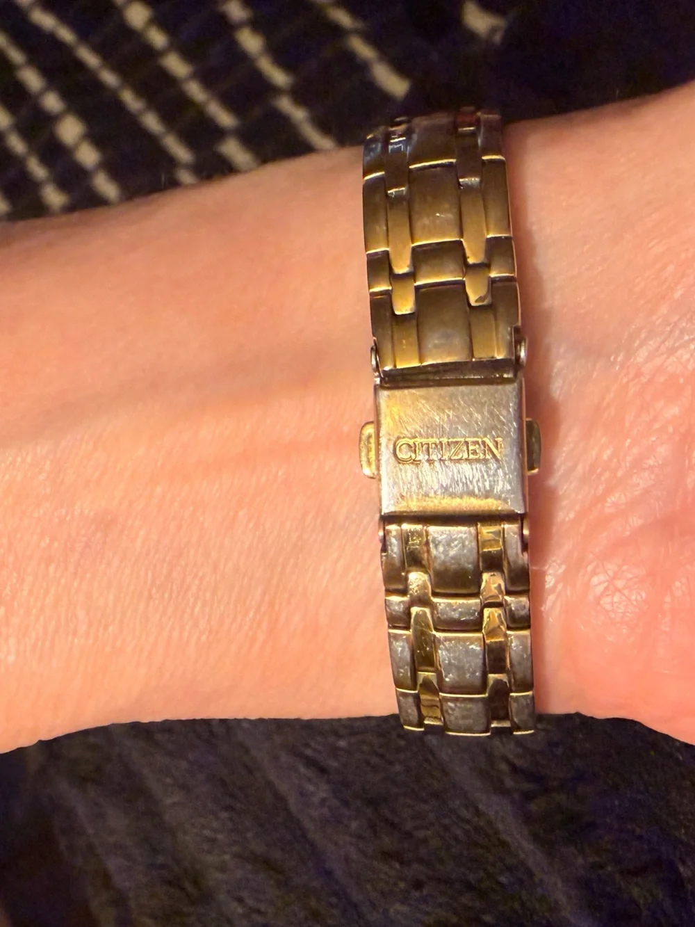 Citizen Gold Tone Ladies Mickey Watch